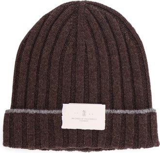 Brunello Cucinelli Beanie Cashmere Hat-Uomo