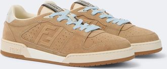 Fendi Fendi Match suede sneakers