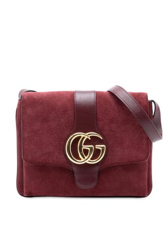 Gucci 2016-2025 Medium Suede Arli crossbody bag - Red