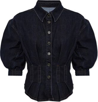 AllSaints Donna, Camicette, Blu, XS, new
