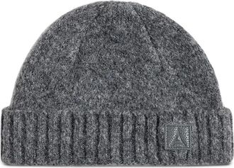 Manière De Voir Tima logo beanie - Grigio