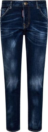 Dsquared2 Cool Girl Jeans - Dames - Slim Fit Jeans - Blauw - 2XS - Katoen - Jeans