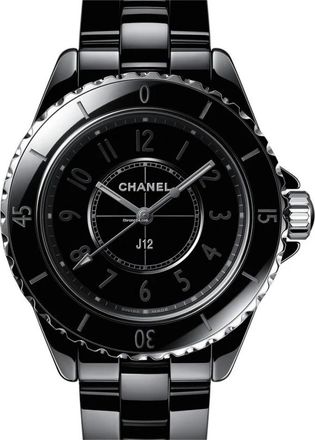 Chanel Phantom Quartz 33mm Zwart Keramisch Horloge - Dames - Horloges - Zwart - ONE Size - Accessoires