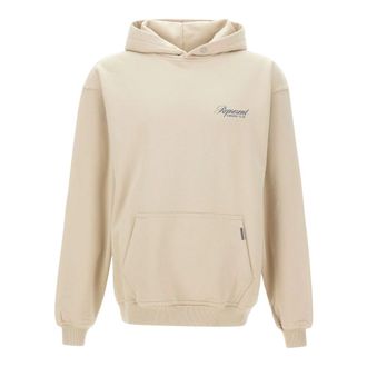 Represent Owners Club Script Hoodie - - Sweatshirts & Hoodies - Uomo - Beige - L