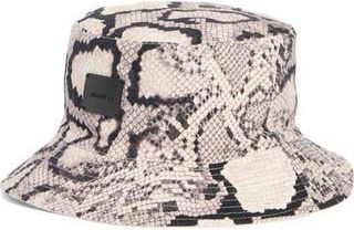 AllSaints Flow Bucket Hat in Taupe at Nordstrom Rack
