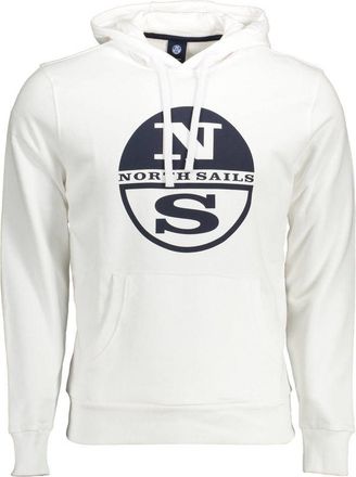 North Sails Bianco Cotton Mens Mens Sweatshirt