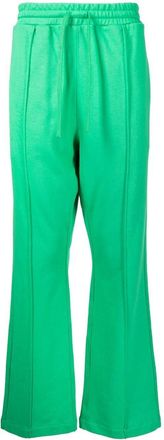 Five CM drawstring cotton track pants - men - Cotton - S - Green