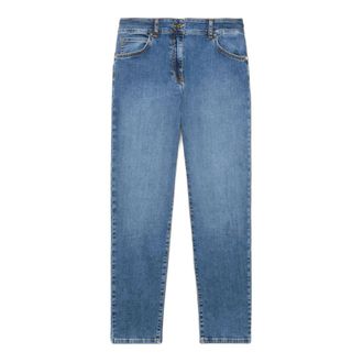 Elena Miro Jeans, Dames, Blauw, XL, Katoen, Power Stretch Skinny Jeans