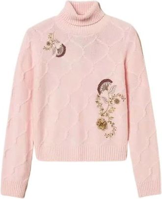 Twinset Mujer, Jerseys, Rosa, Talla: L