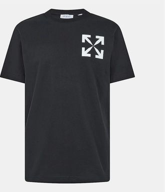 Off-white Mens Single Arrow T - Black/Multi - Size: 36