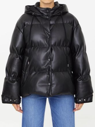 ダウンジャケット・コート Stella McCartney ECO NAPPA DOWN JACKET (6801193BU393 1000) Stella McCartney Eco Nappa Down Jacket from $683.00 - on