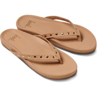 beek Tringa Flip Flop in Beach Gold at Nordstrom, Size 7