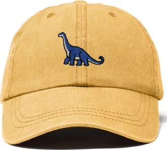 Dalix Brachiosaurus Dad Cap in Washed Gold at Nordstrom