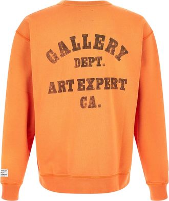 Gallery Dept. Mens Orange Cotton Sweatshirt Clothing