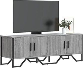 vidaXL Vidaxl - Mobile Porta tv Grigio Sonoma 122x34x41cm in Legno Multistrato