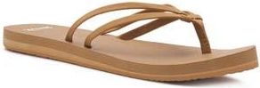 Sanuk Mandy Yoga Mat Flip Flop in Tobacco Brown at Nordstrom Rack, Size 11