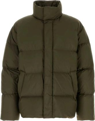 Saint Laurent Jassen, Heren, Groen, L, Polyester, Down Puffer Jacket