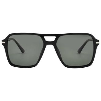 Prada Polarized Green Navigator Mens Sunglasses PR 20YS 1AB03R 55