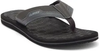 Reef The Ripper Flip Flop in Dark Grey at Nordstrom Rack, Size 13