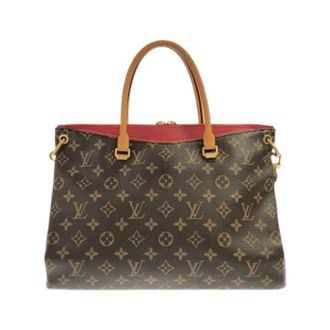 Louis Vuitton Bolso Tote de Lona Vintage Pre-owned - Pre-owned - Mujer - Marr&oacute;n - ONE SIZE