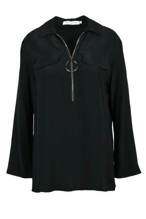 Simona Corsellini Acetate Silk Shirt - Black