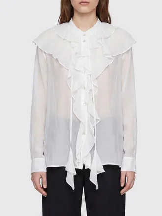 Aniye By Camicia in misto seta con volant