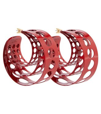Alaia Ala&iuml;a Medium hoop earrings