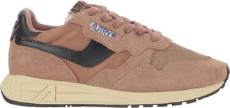 Autry Brown Color Block Reelwind Sneakers