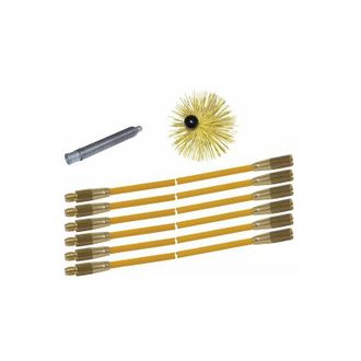 OEM Kit Pulizia Camini Riccio Rilsan &Oslash;125