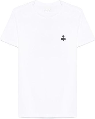 Isabel Marant Klassiek T-shirt - Heren - T-shirts - Wit - M - Katoen - Tops