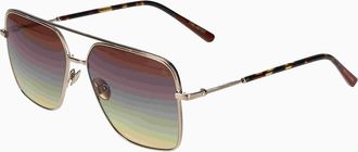 Scotch & Soda 6020 400 Mens Sunglasses Gold Size 57