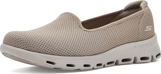Skechers On-The-Go Glide-Step Serene - Lennon Womens Dress Flat Shoes Taupe : 7.5 B - Medium, Textile