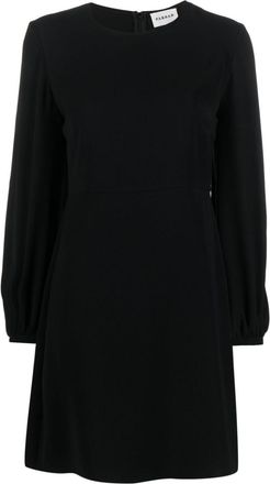 P.A.R.O.S.H. long-sleeved A-line mini dress - women - Polyester - M - Black