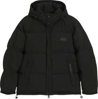 HUGO BOSS Piumino Birono con cappuccio - Nero