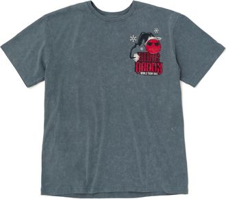 Disney Nightmare Before Christmas Jack Skellington Holiday Short Sleeve T-Shirt in Charcoal Wash Jack at Nordstrom, Size Xx-Large