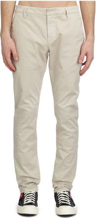 Dondup Broeken, Heren, Beige, W31, Katoen, Katoenen broek Model Gaubert