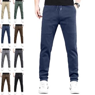 Generic Acegents Cargo Pants, Acegents Multipants - High Stretch Multi-Pocket Durable Cargo Pants, Acegents Mens Cargo Pants (Blue,XXL)