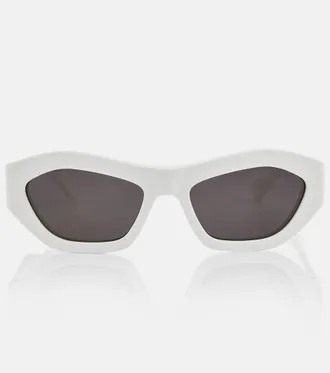 Bottega Veneta Angle hexagonal cat-eye sunglasses