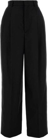 Moschino Black wool palazzo pant