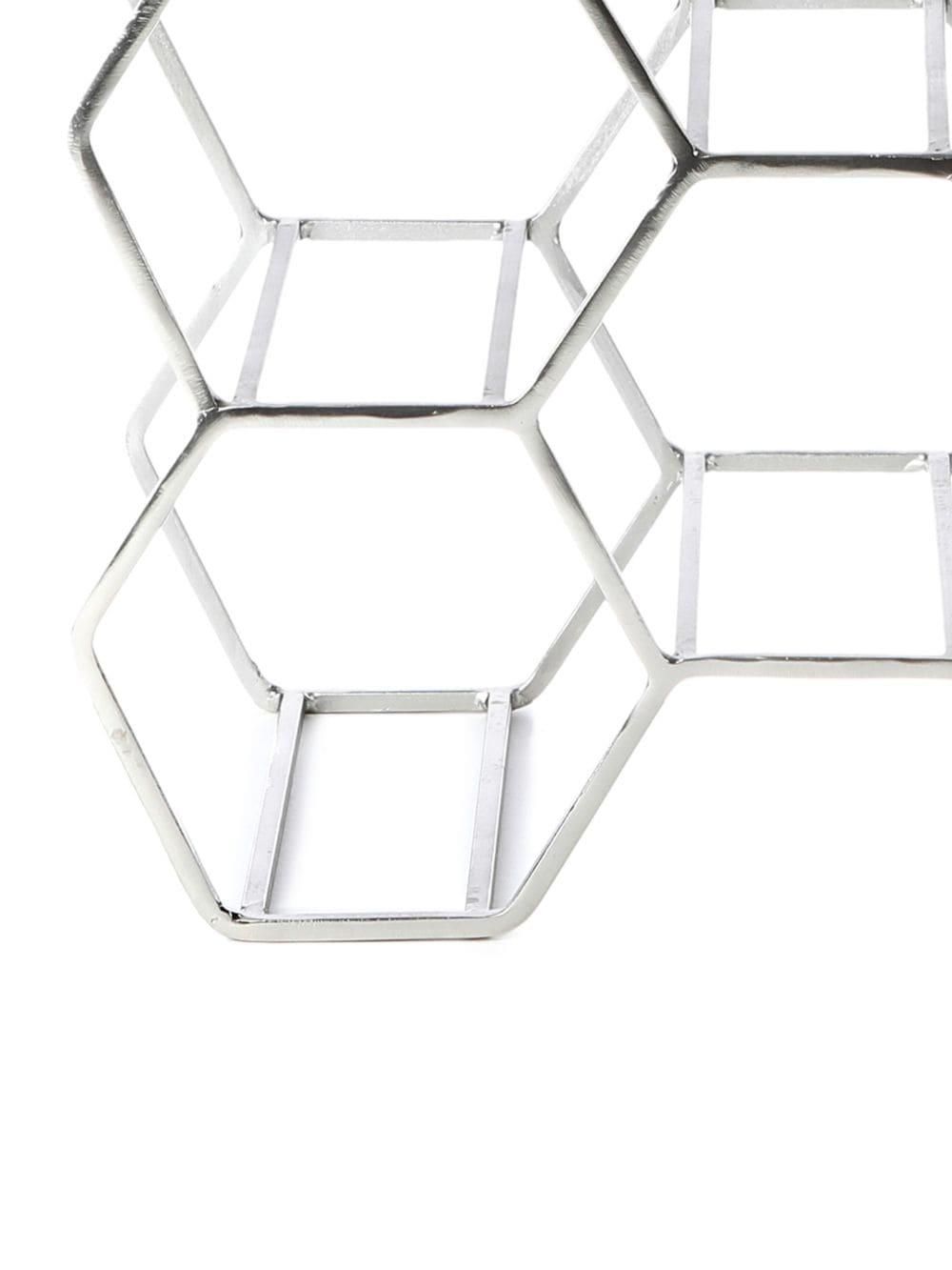 Porte-bouteilles Alessi Barkcellar BM03 - Acier Inoxydable 18/10 Brillant, Design Boucquillon & Maaoui - Idée Cadeau élégante