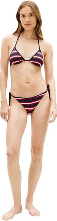 Tommy Hilfiger Dames/Dames Gestreepte Zijkant Bikinibroekje (Marine)