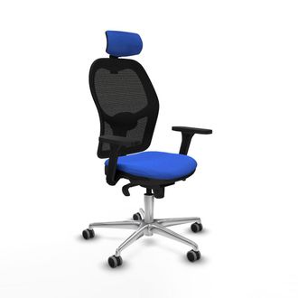 Piqueras y Crespo Piqueras-y-crespo Sedia Ufficio Silla De Oficina Azul Ergon&oacute;mica