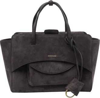 Hidesins Medium Suede Flap Handbag