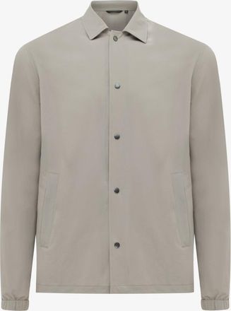 Genti Monogram Overshirt | Grijs