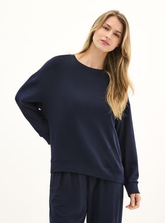 Miiyu Womens Brushed underside supple lounge sweatshirt