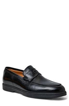 Bruno Magli Ettore Penny Loafer in Black/Black at Nordstrom Rack, Size 10