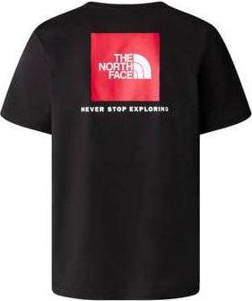 The North Face T-shirt Redbox zwart