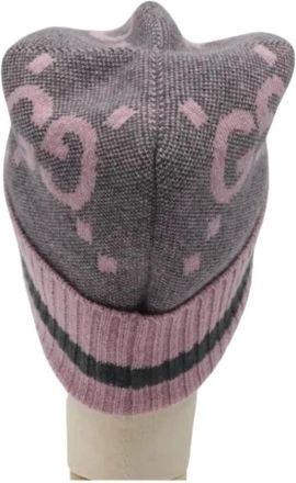 Gucci Pre-owned Accessories, female, Pink, Size: ONE SIZE Pre-owned Vintage Cap