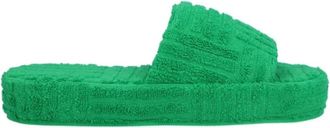 Bottega Veneta Cotton sandals - Dames - Sandalen - Groen - 36 EU - Schoenen