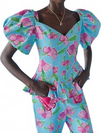 Celia B Orchids Top In Floral